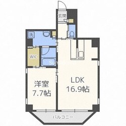 B-PROUD天満橋の物件間取画像